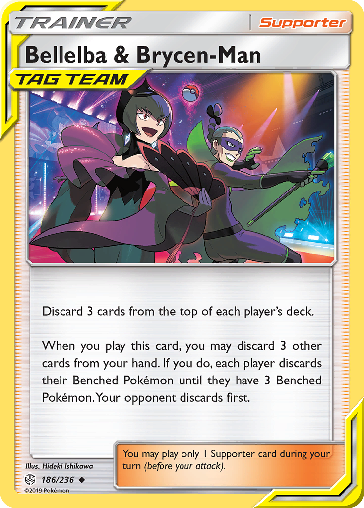 Bellelba & Brycen-Man — illustrated card