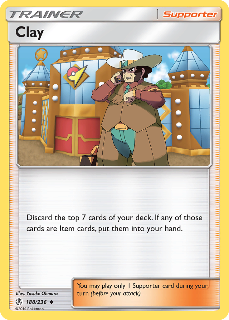 Clay — illustrated card