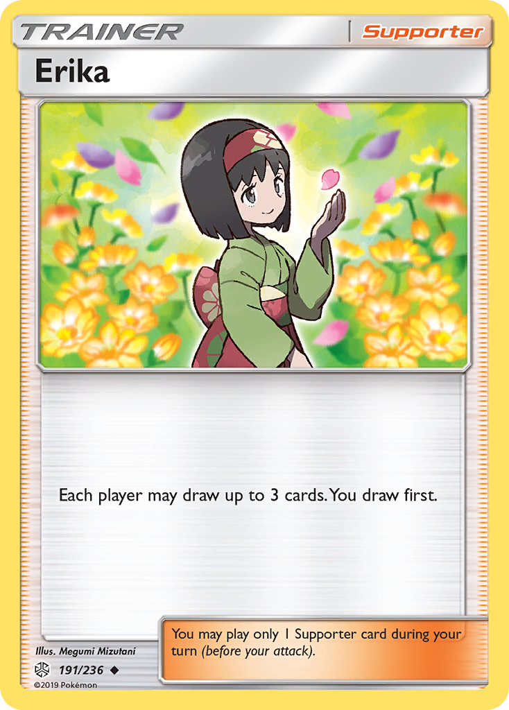 Erika — illustrated card