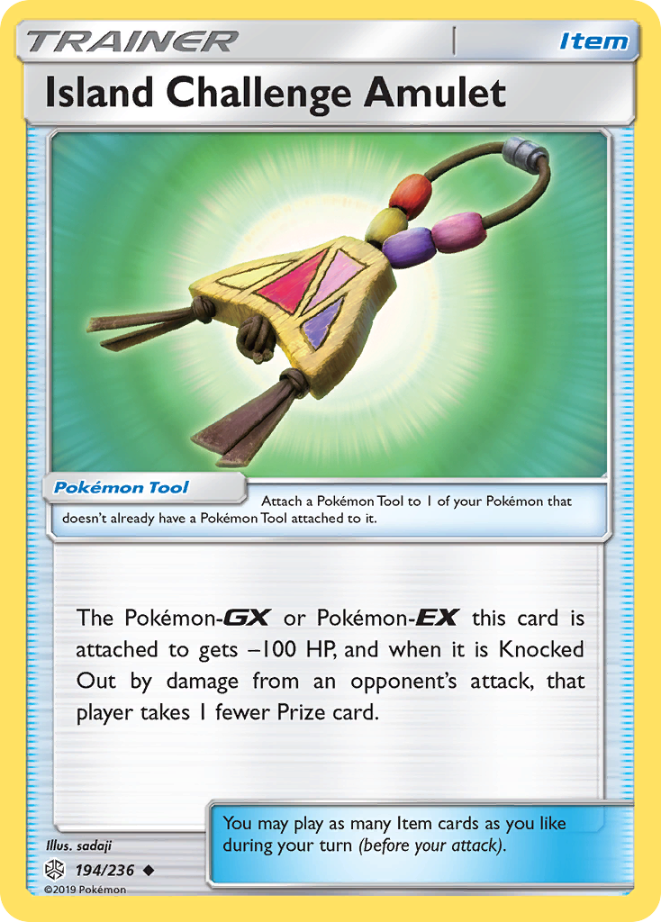 Island Challenge Amulet — illustrated card