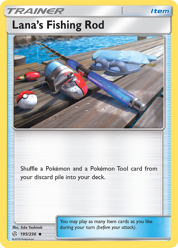 Lana's Fishing Rod — illustrated card