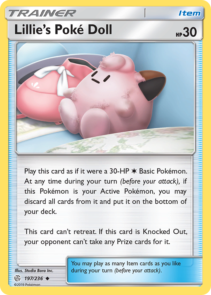 Lillie's Poké Doll — illustrated card