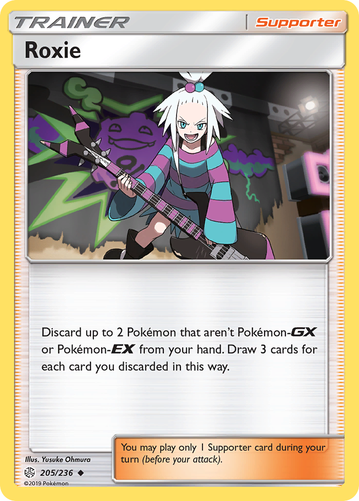 Roxie — illustrated card