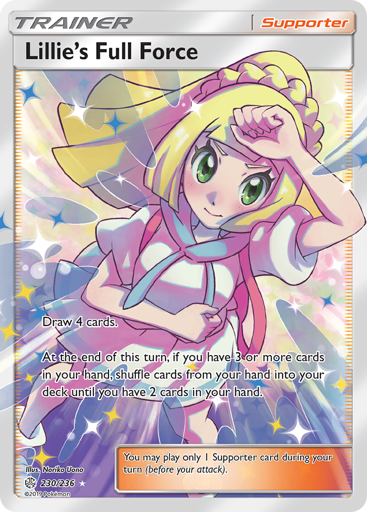 Lillie's Full Force — illustrated card