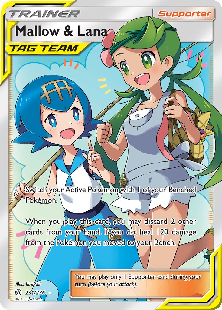 Mallow & Lana — illustrated card
