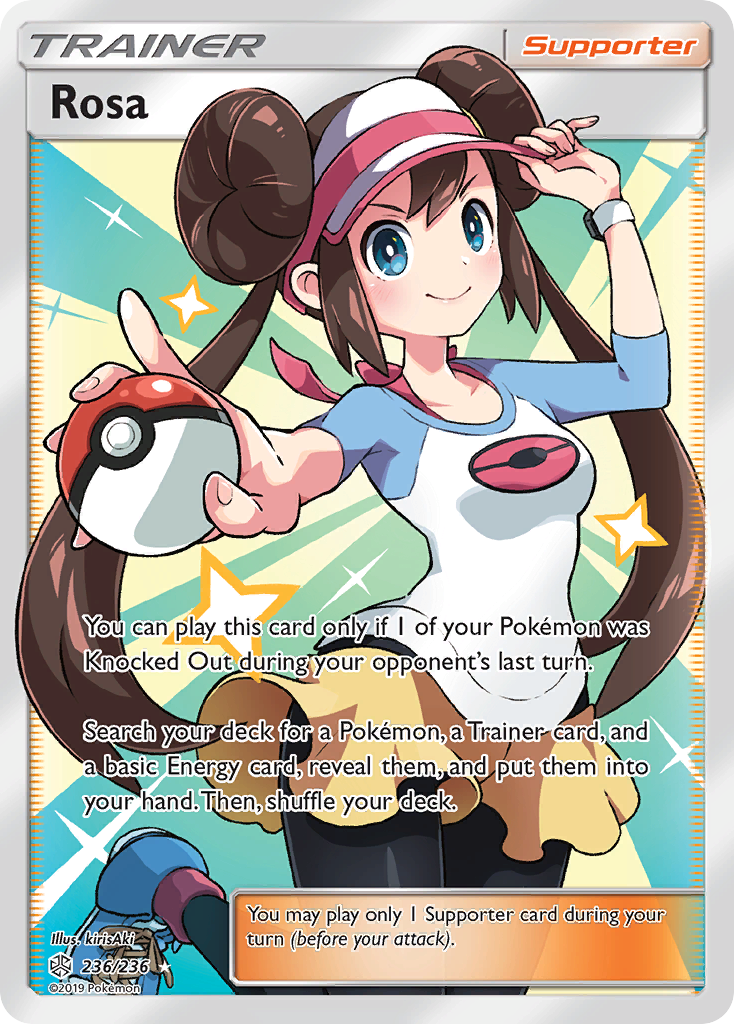 Rosa — illustrated card