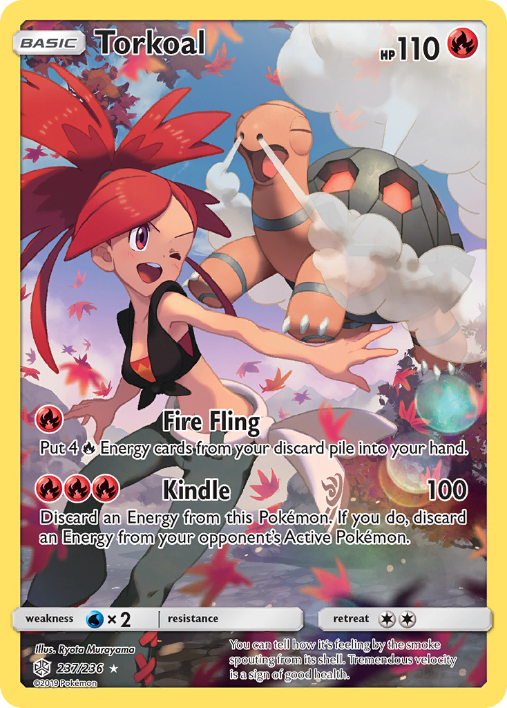 Torkoal — illustrated card