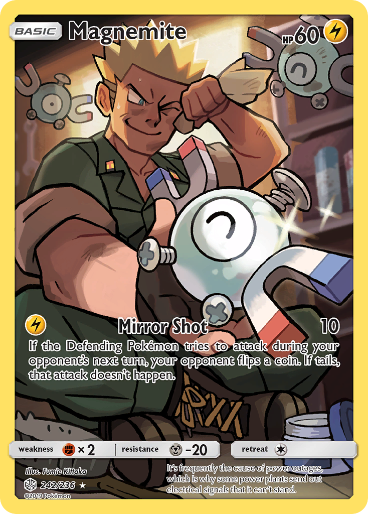 Magnemite — illustrated card