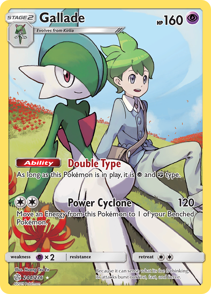 Gallade — illustrated card