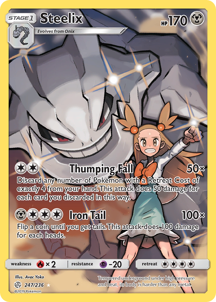 Steelix — illustrated card