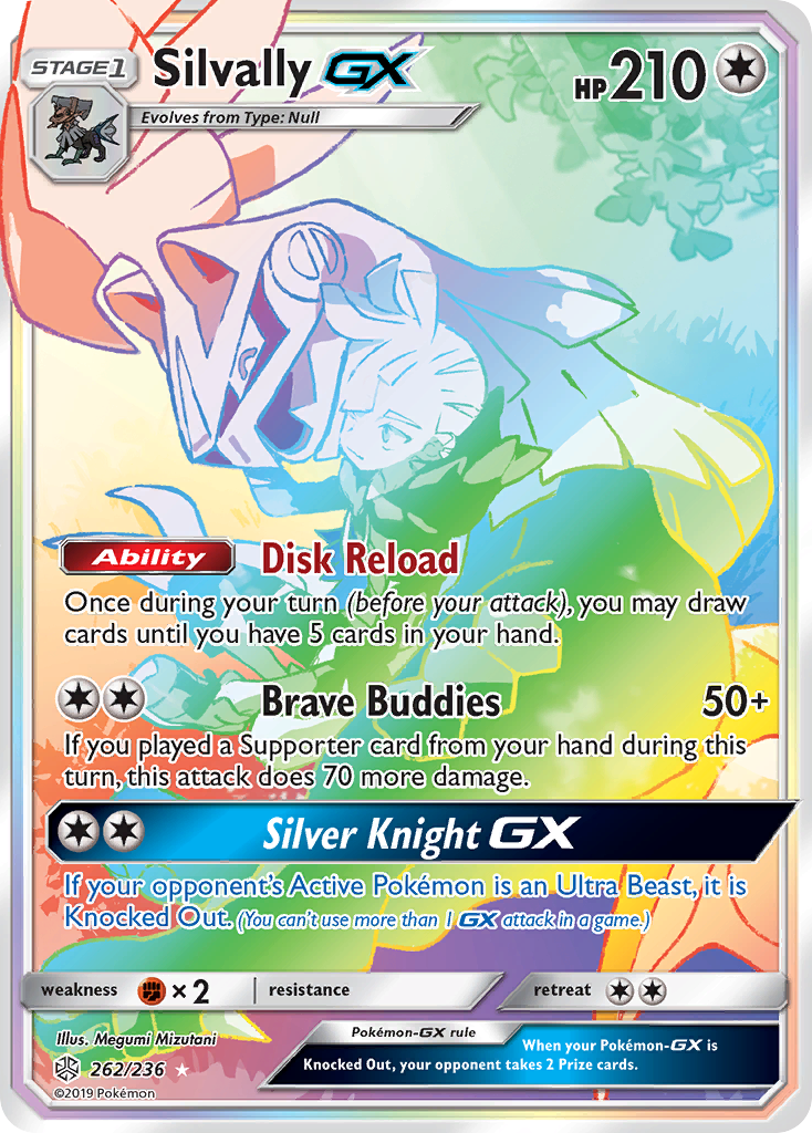 Silvally-GX — illustrated card