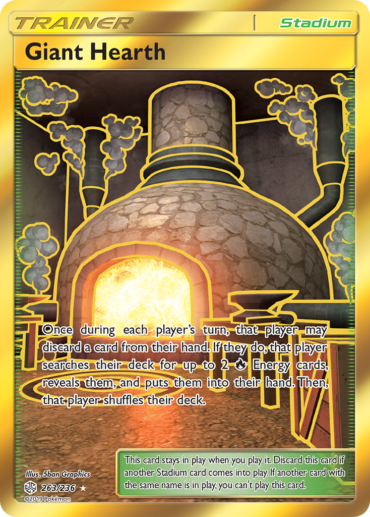 Giant Hearth — illustrated card