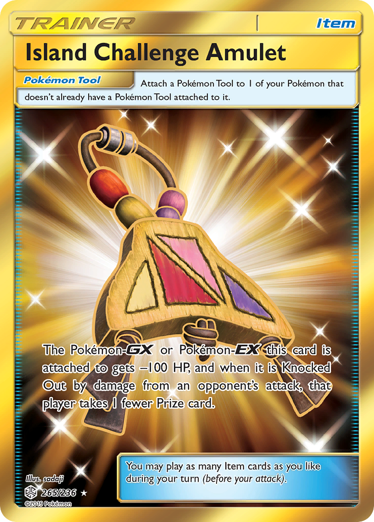 Island Challenge Amulet — illustrated card