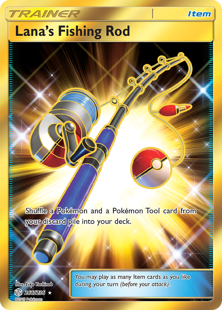 Lana's Fishing Rod — illustrated card