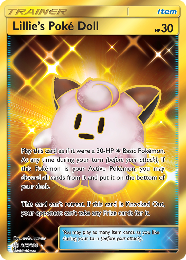 Lillie's Poké Doll — illustrated card