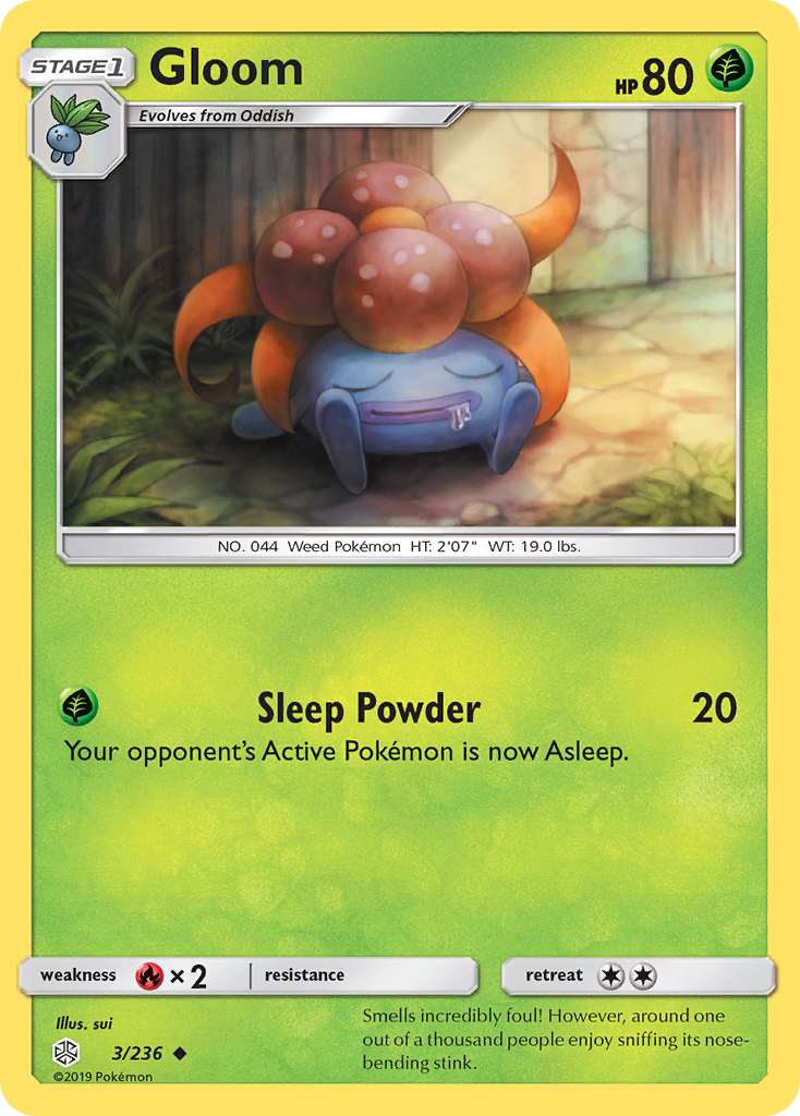 Gloom — illustrated card