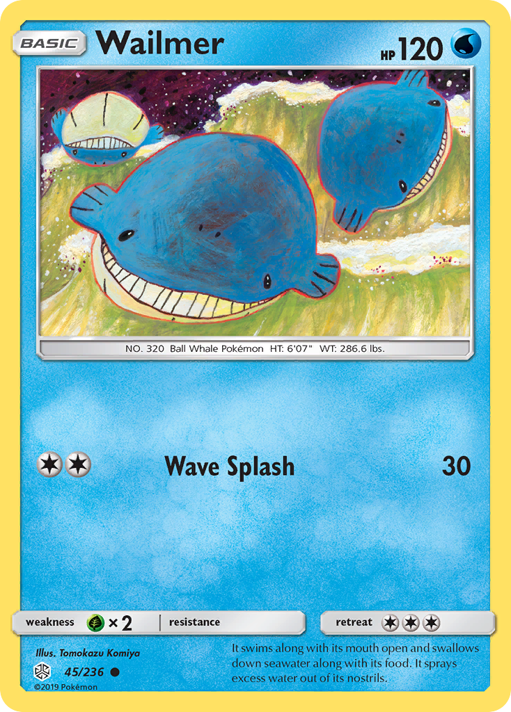 Wailmer — illustrated card
