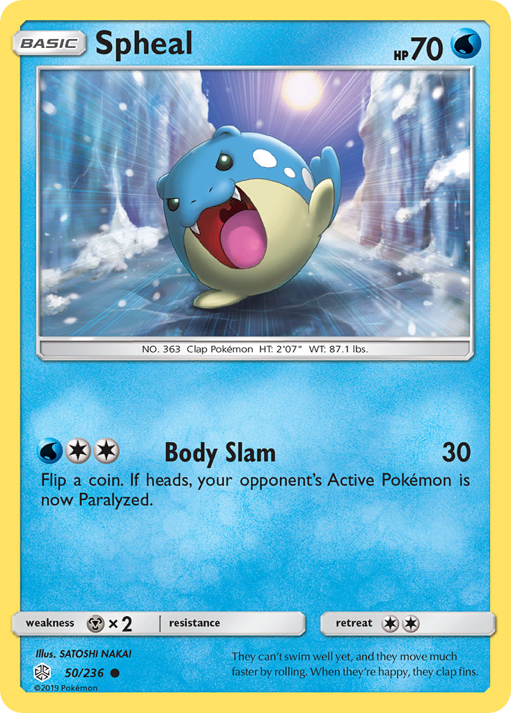 Spheal — illustrated card