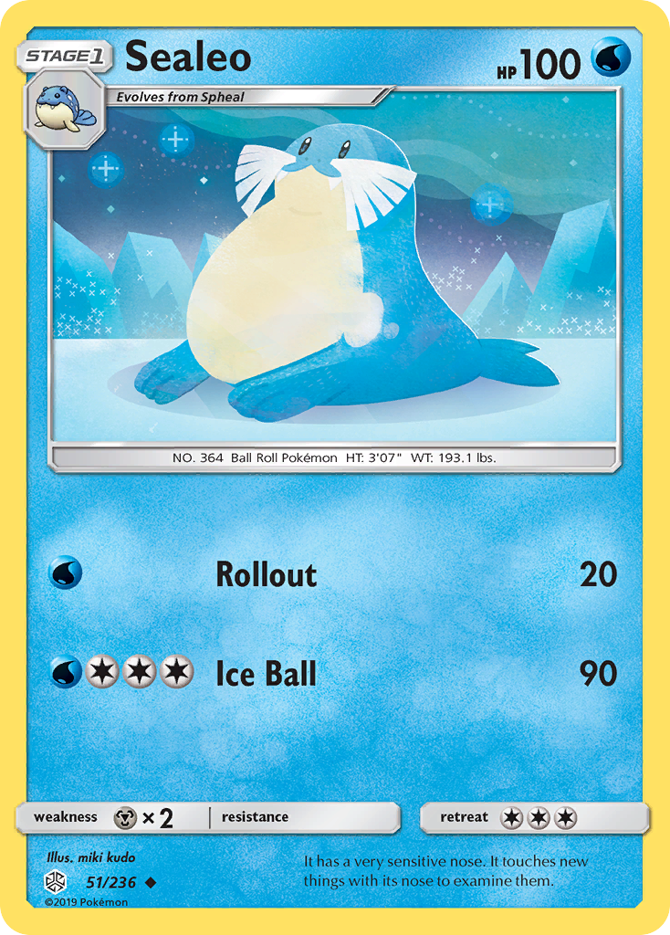 Sealeo — illustrated card