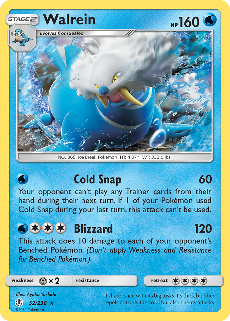 Walrein — illustrated card