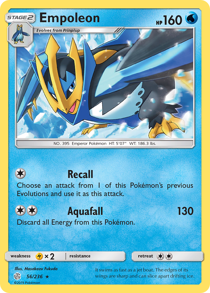 Empoleon — illustrated card