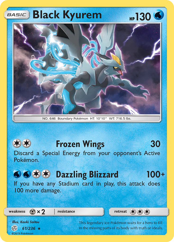 Black Kyurem — illustrated card