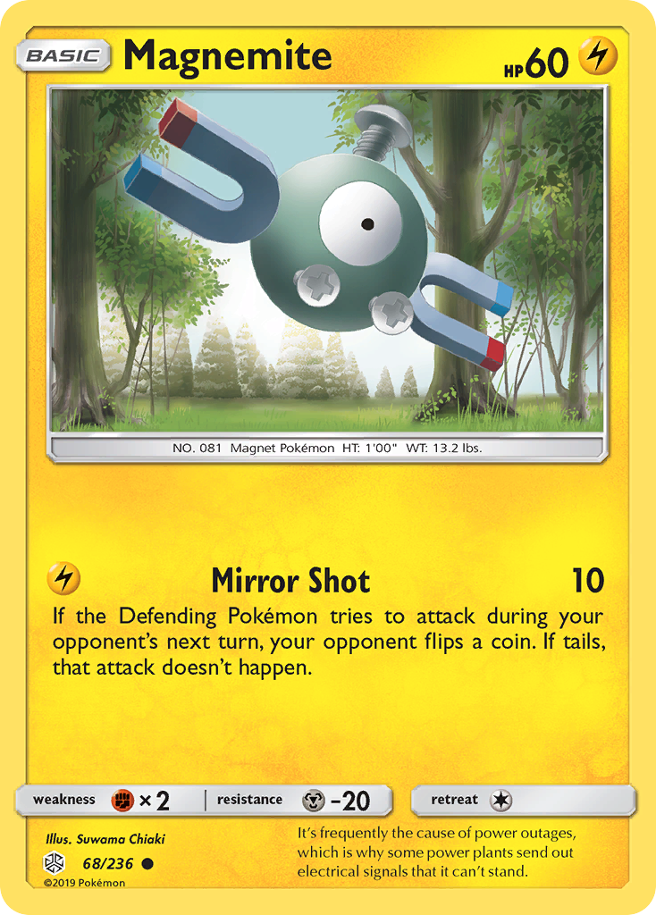 Magnemite — illustrated card