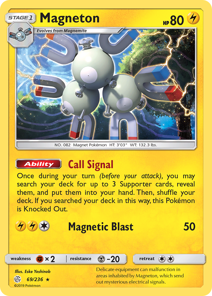 Magneton — illustrated card
