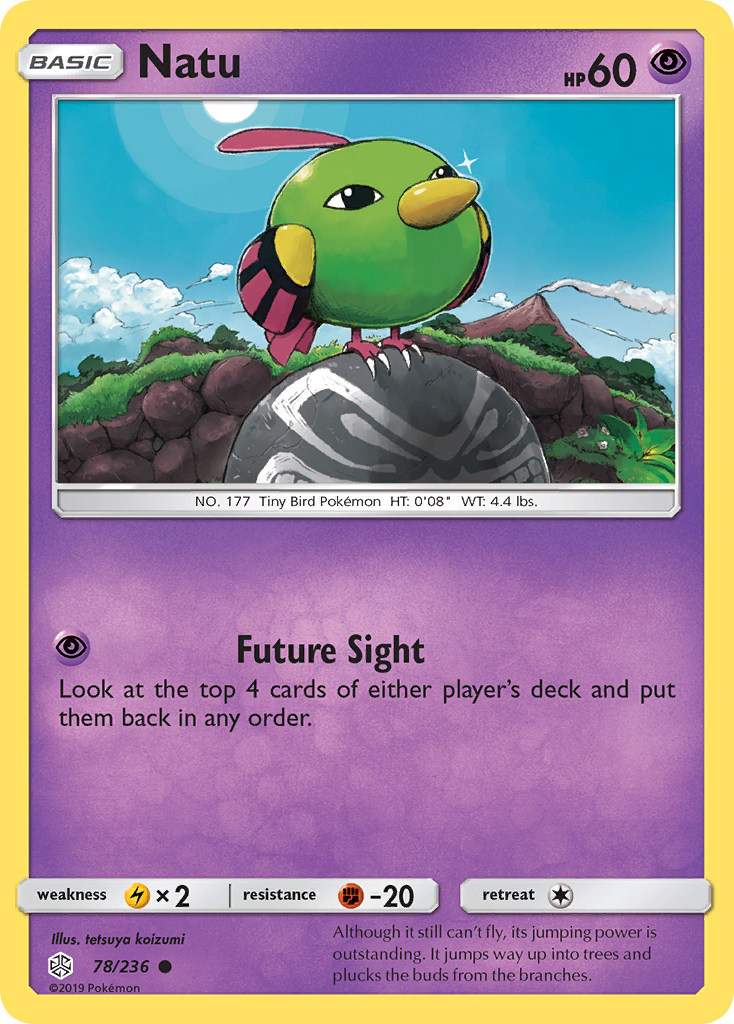 Natu — illustrated card