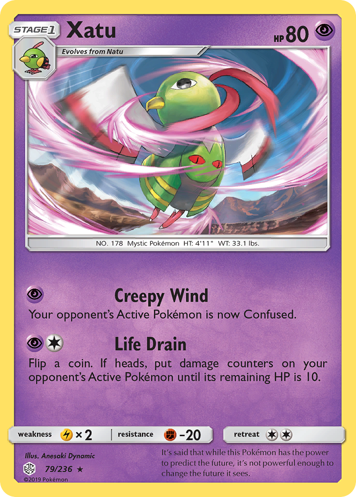 Xatu — illustrated card