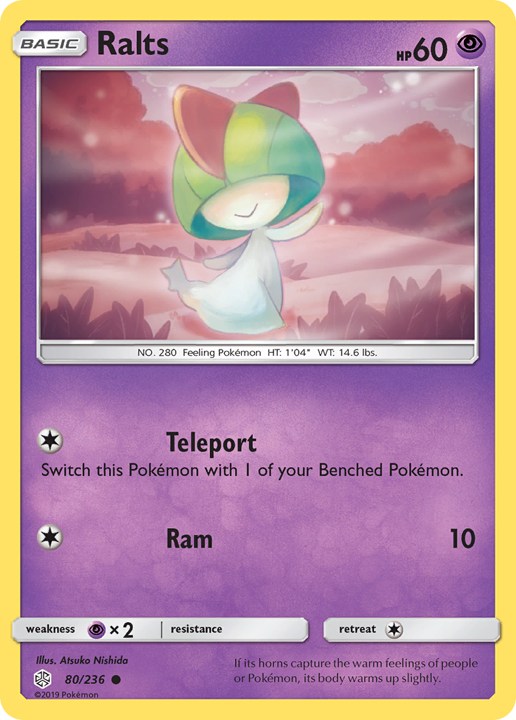 Ralts — illustrated card