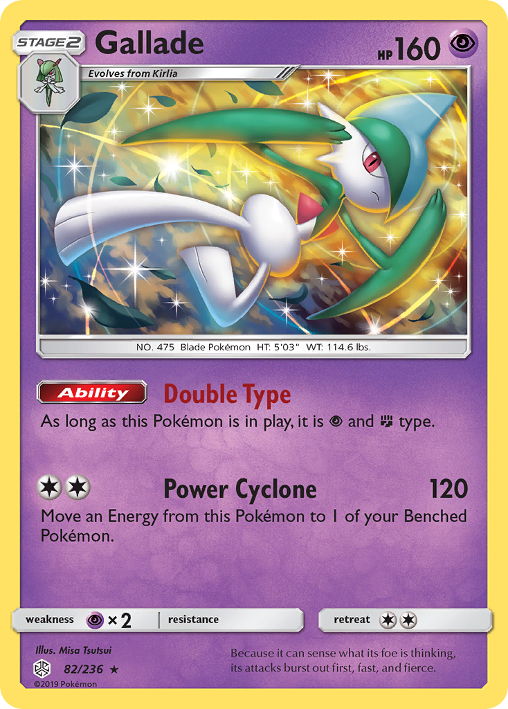 Gallade — illustrated card