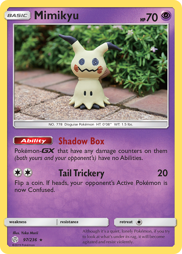 Mimikyu — illustrated card