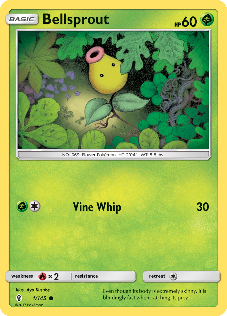 Bellsprout — illustrated card