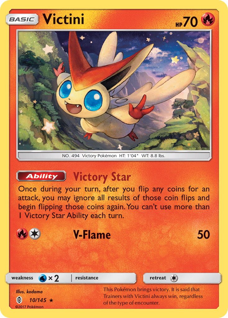 Victini — illustrated card