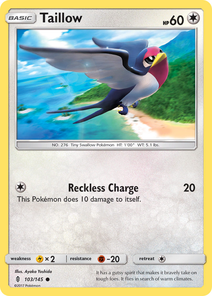 Taillow — illustrated card