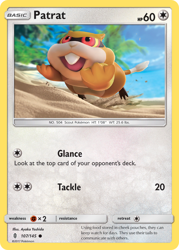 Patrat — illustrated card