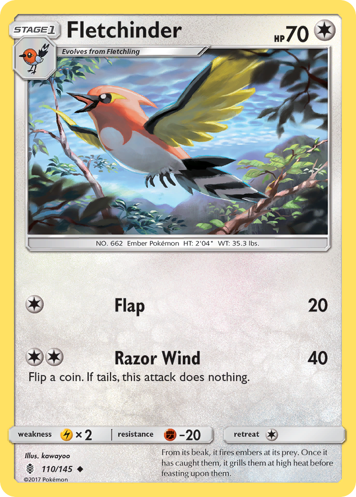 Fletchinder — illustrated card