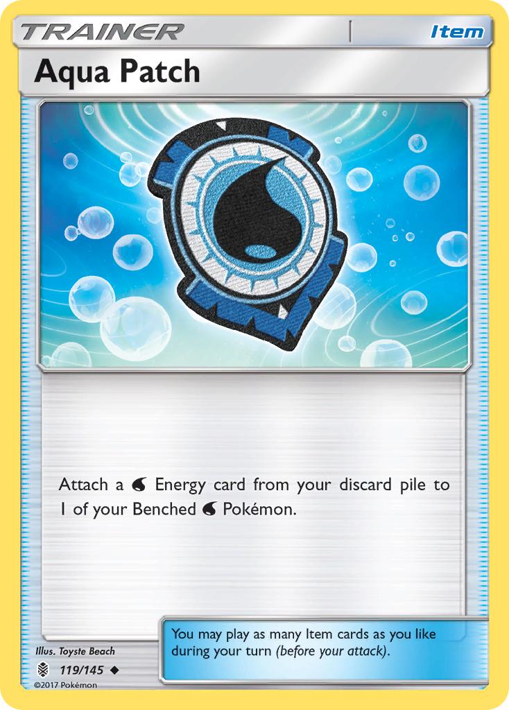 Aqua Patch — illustrated card