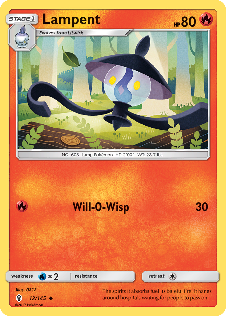 Lampent — illustrated card