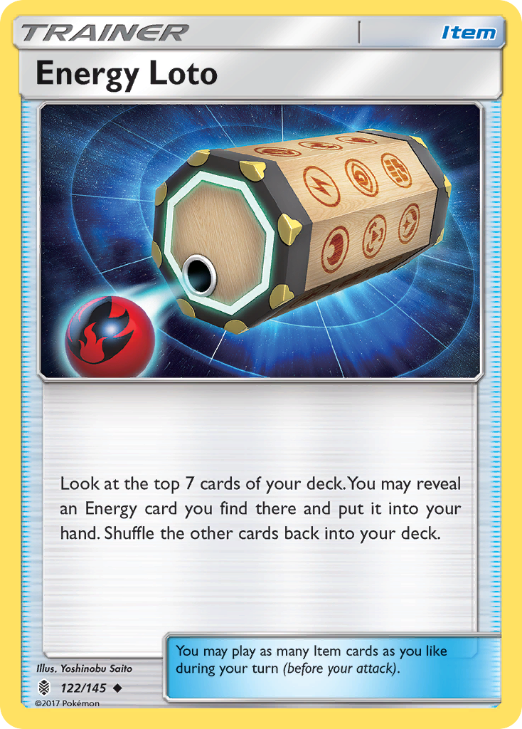 Energy Loto — illustrated card