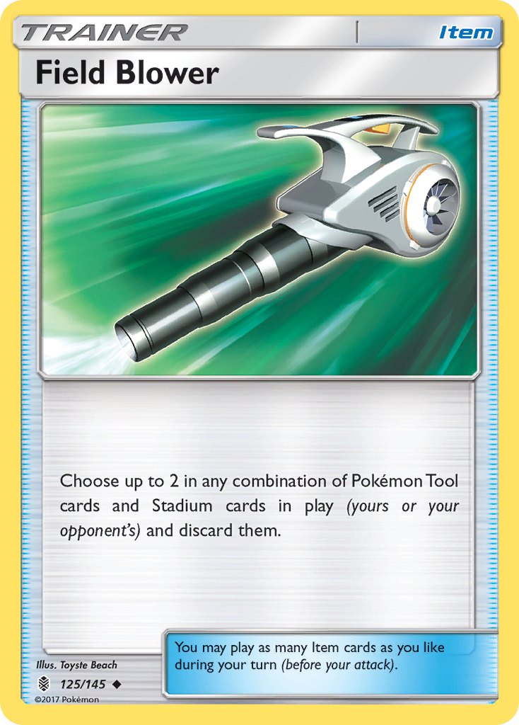 Field Blower — illustrated card