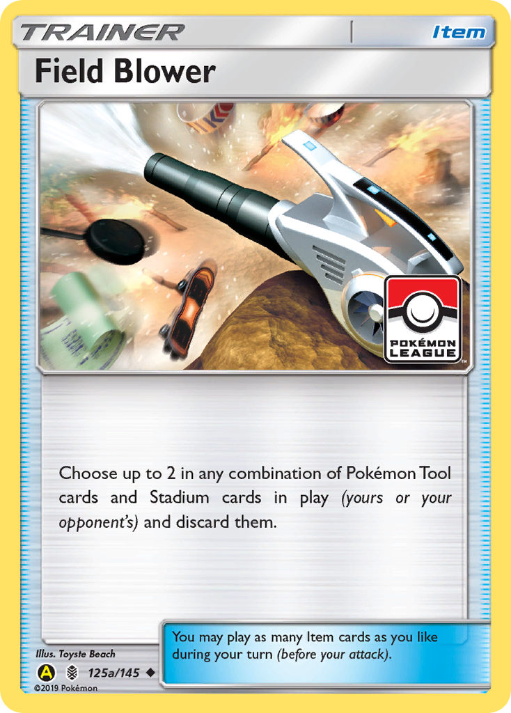 Field Blower — illustrated card