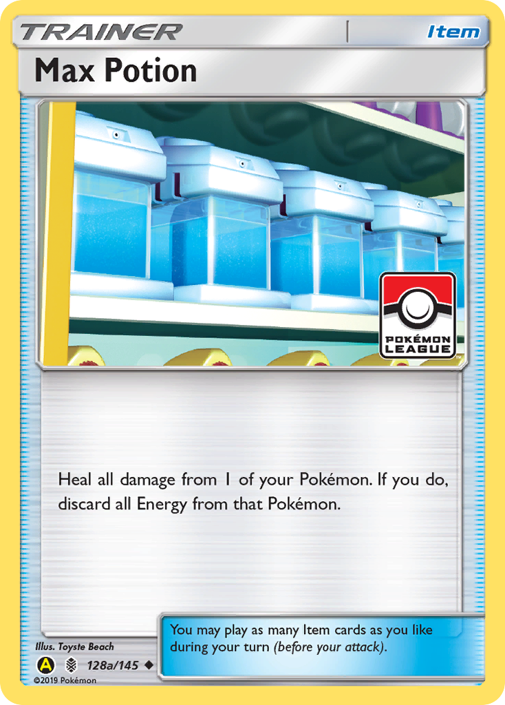 Max Potion — illustrated card