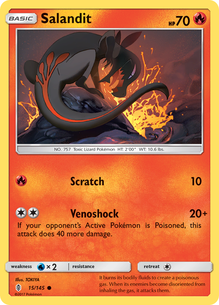Salandit — illustrated card
