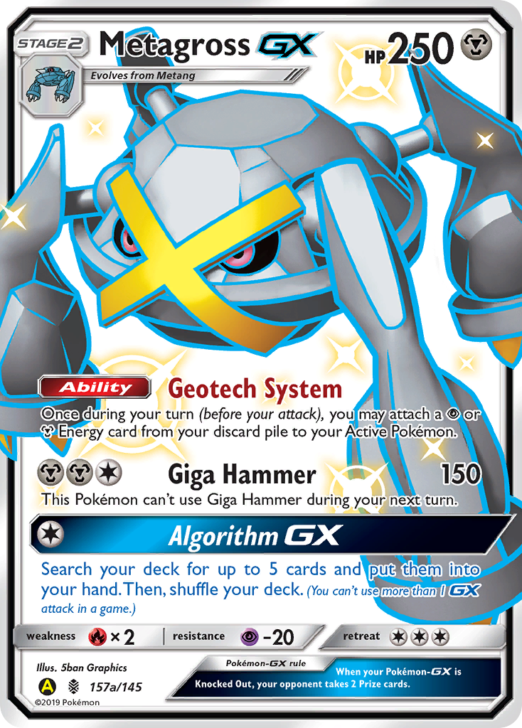 Metagross-GX — illustrated card