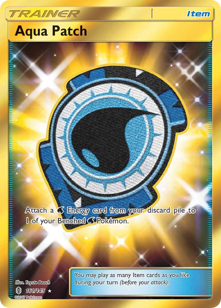 Aqua Patch — illustrated card