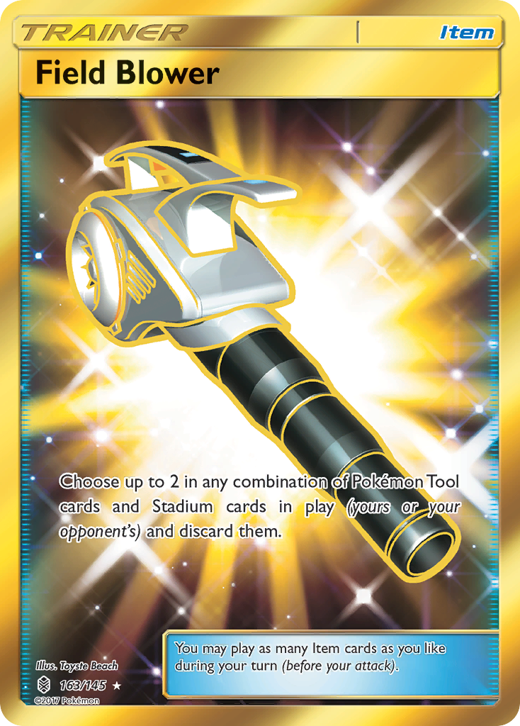 Field Blower — illustrated card