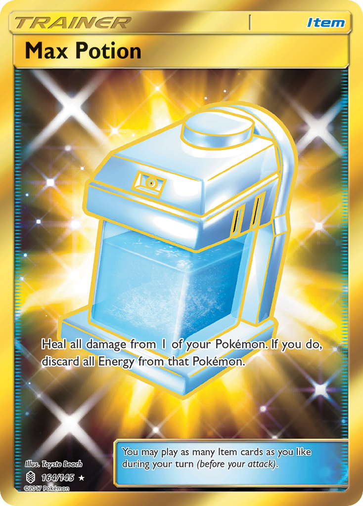 Max Potion — illustrated card