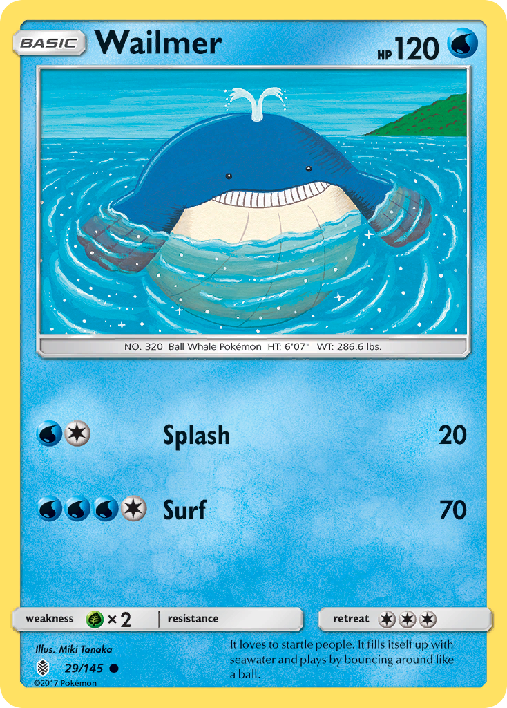 Wailmer — illustrated card